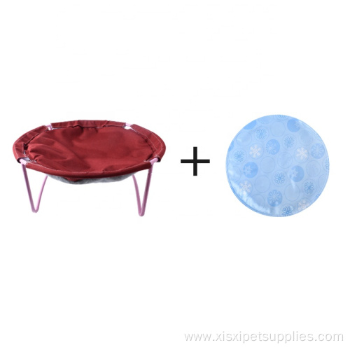 Portable Luxury Comfort plush Pet cat Bed wholesale